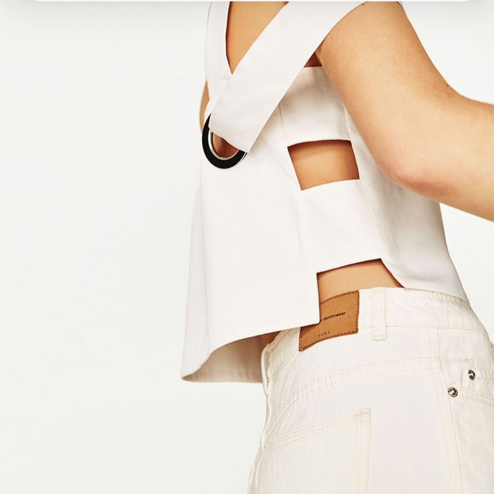 Zara Trafalic Collection Double Strap Top